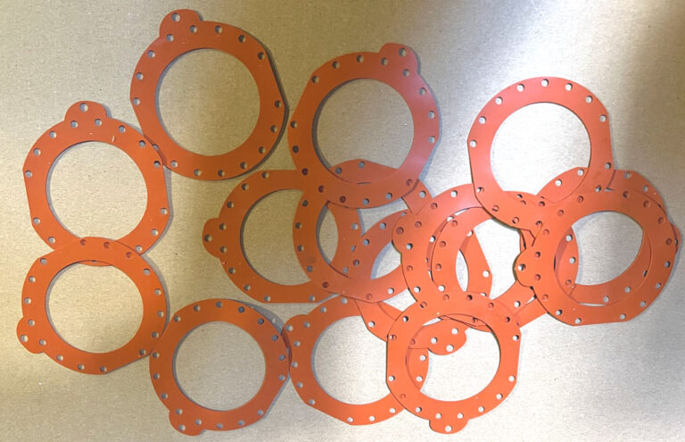 laser cut silicone rubber