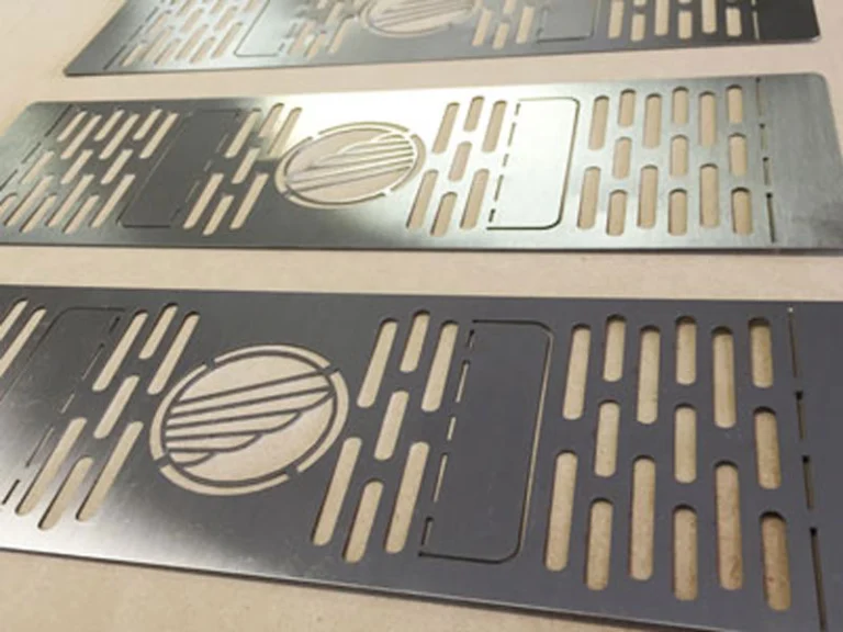 laser cut stainless steel panels