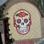 custom laser cut super large stencil out of 1/16 inch thick polycarbonate Large Stencil