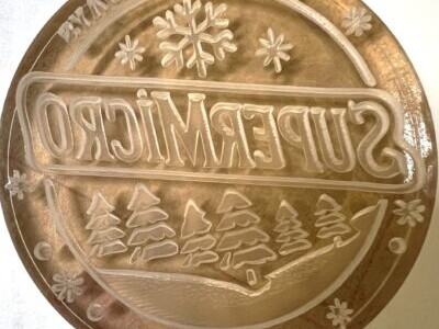 custom acrylic cookie mold laser engraved custom cookie mold on 3/8 inch thick acrylic