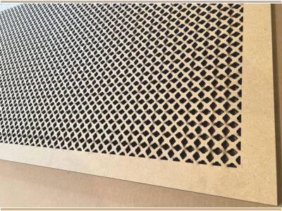 laser cut MDF designs laser cut intricate design out of 3/4 in thick MDF