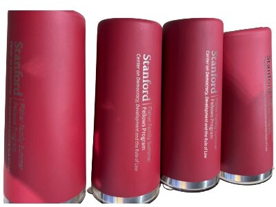 laser engrave on stainless steel bottles