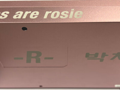 Laser engrave custom design on anodized aluminum mechanical keyboard Laser engrave custom design on anodized aluminum mechanical keyboard