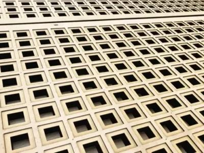 Laser cut profile MDF custom grille Laser cut profile MDF custom grille
