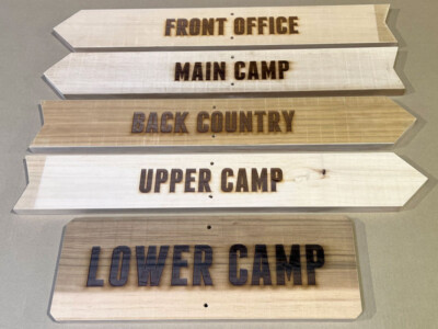 Laser engrave on 1 inch thick cedar Laser engrave on 1 inch thick cedar