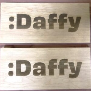 Laser engrave maple wood