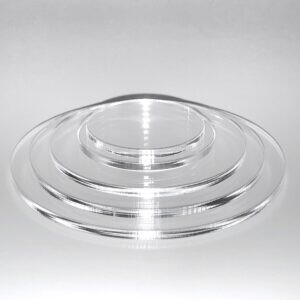 laser cut acrylic discs