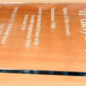 laser engrave on thick plate glass