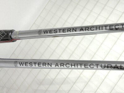 laser marking golf putter shaft